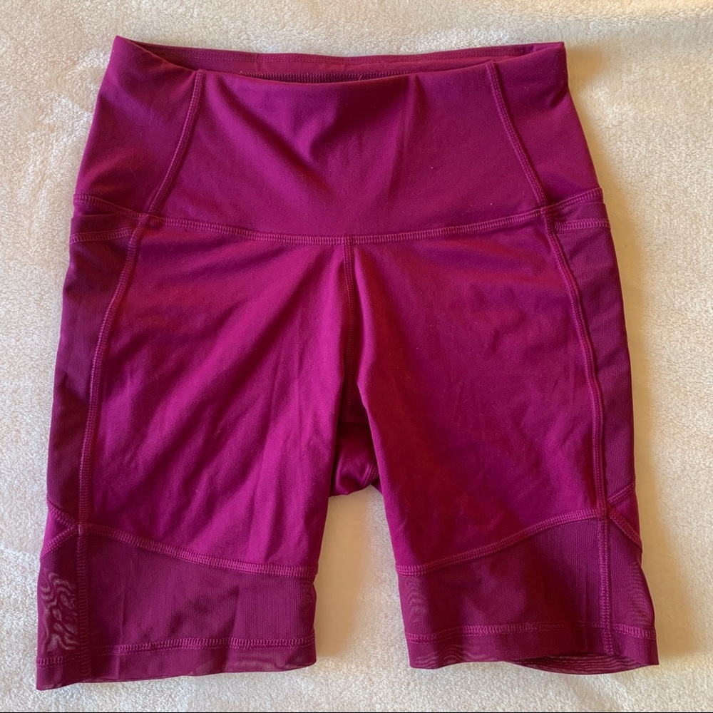 Target berry bike shorts
